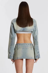 Denim Assassin Micro Mini Skirt | Dress In Beauty